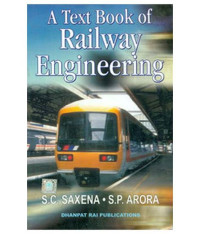 Image of A text book of Railway engineering