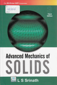 Image of Advanced Mechanics Of Solids