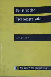 Image of Construction Technology Vol-II