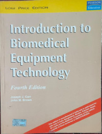 Image of Introduction To Biomedical Equipment Technology