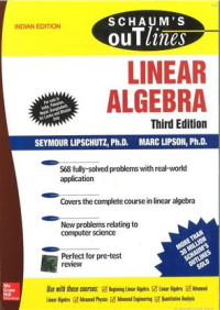 Image of Linear Algebra (Schaum's Outlines)