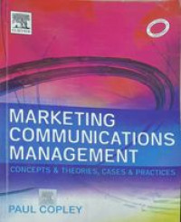 Image of Marketing communications management Concepts & Theories, Cases & Practices