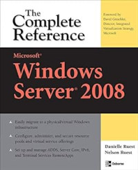 Image of Microsoft Windows Server 2008 The Complete Reference