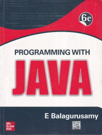 Image of Programminng With Java